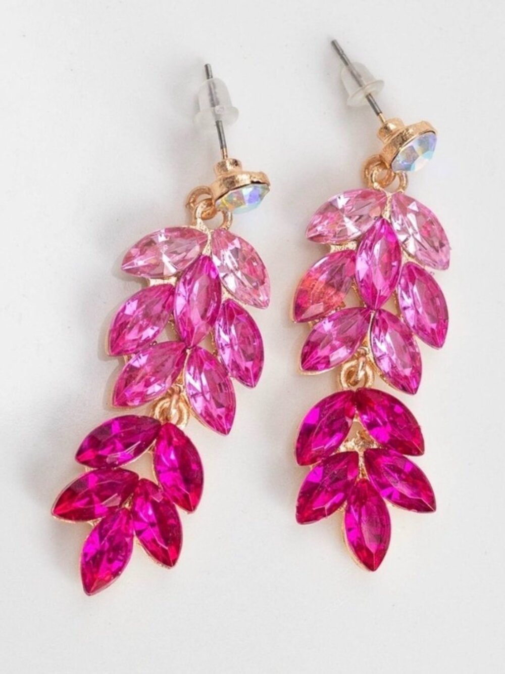 Fashion Petal Drop Earrings